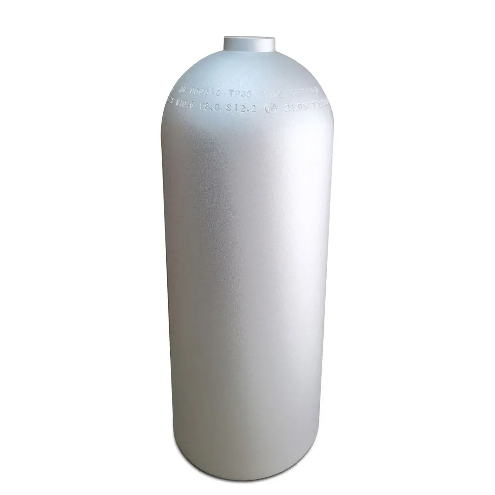 THAISTONE 12L Aluminum Diving Gas Storage Tank EU International Standard Rated Spare Oxygen Cylinder for Scuba Diving Equipment