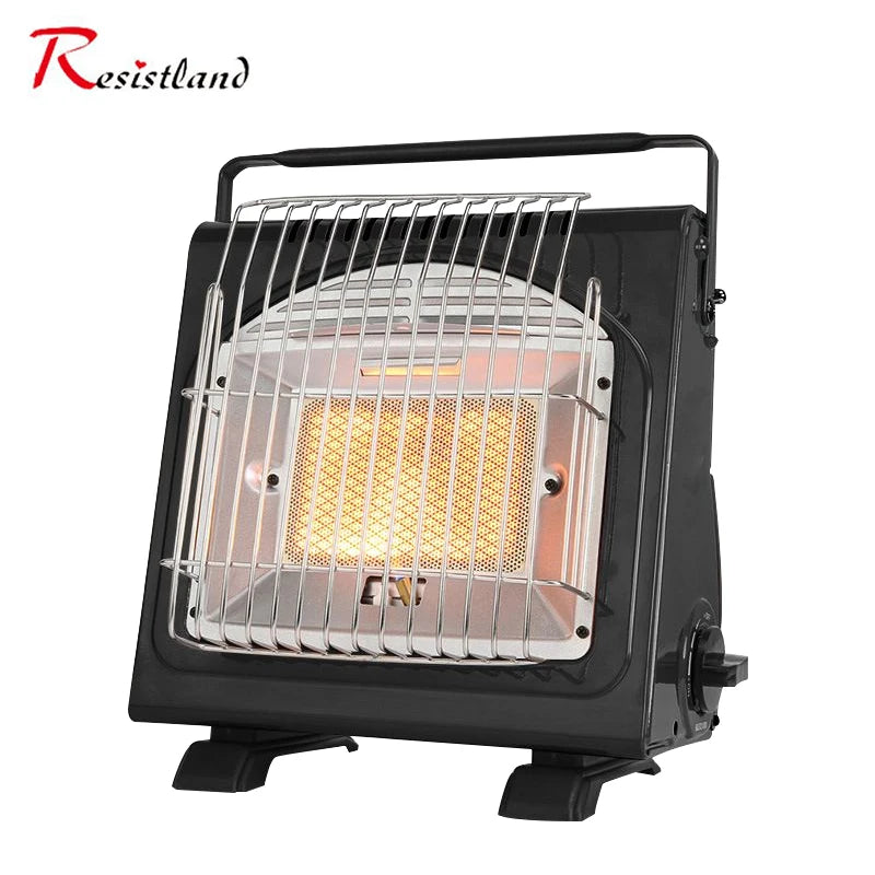 Outdoor Heater Portable Dual-Use Heating Stove 1700W Tent Heater Bbq Stove Cooking System Tent Fishing Camping Tool