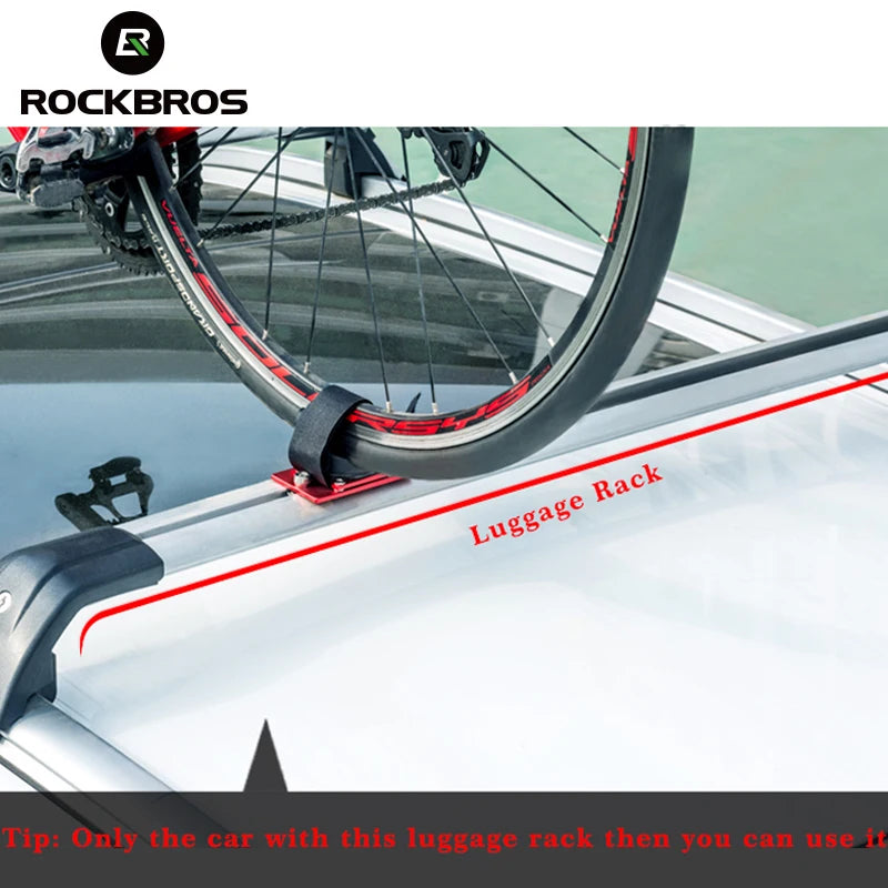 ROCKBROS Bike Bicycle Car Rack Carrier Quick-release Alloy Fork Bicycle Block Mount Rack For MTB Road Bike Bicycle Accessories