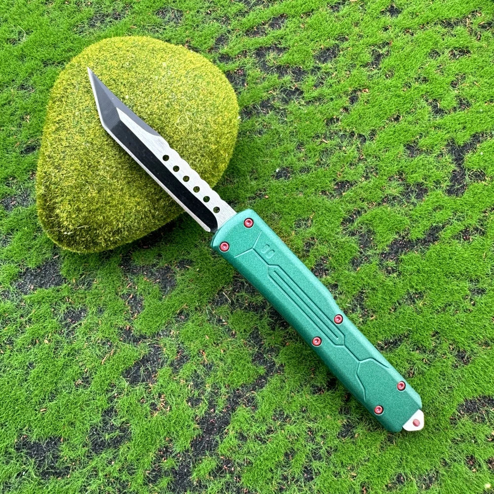 Multiple Style Tactical Folding Knife Zinc Alloy Handle 440C Blade Outdoor Camping Hunting Manual-opening Knives Easy Carrying