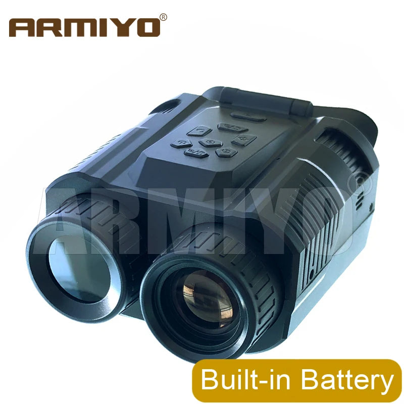 Armiyo Digital Zoom 28X Infrared Night Vision Device Video Camera Monocular 4K Handheld Wifi Scope Goggles For Outdoor Hiking