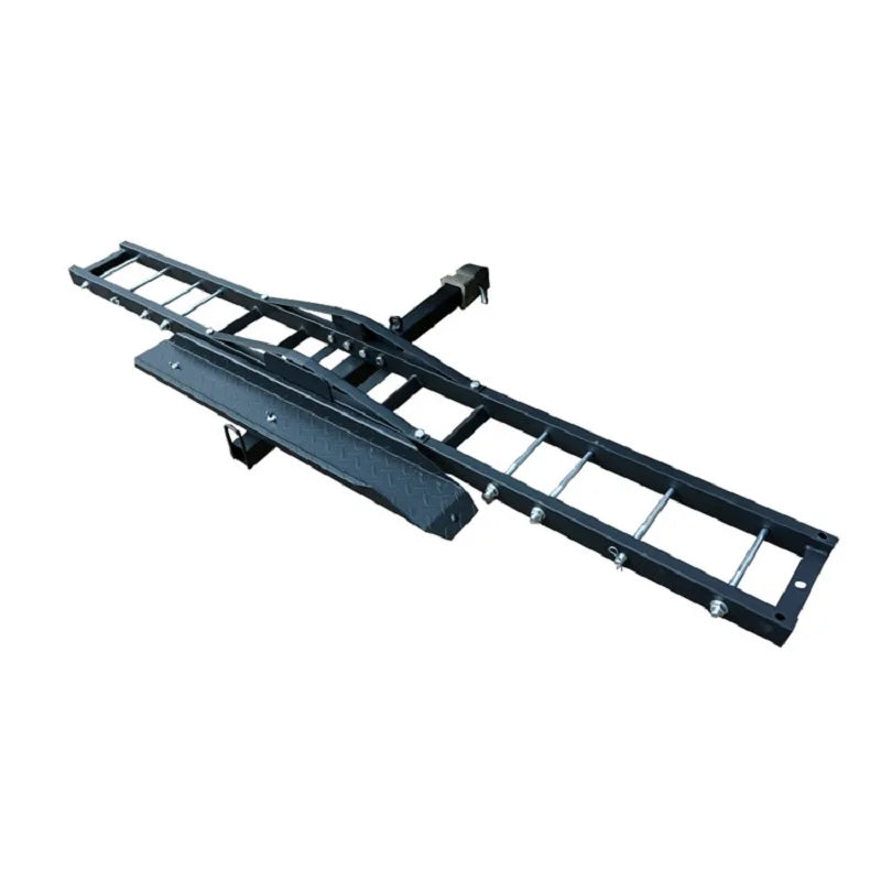 Hitch Mount Bike Carrier Anti Tilt Rear Trailer Steel Mount Rack Foldable Electric Bicycles Racks for SUVs Cars Trucks Vans