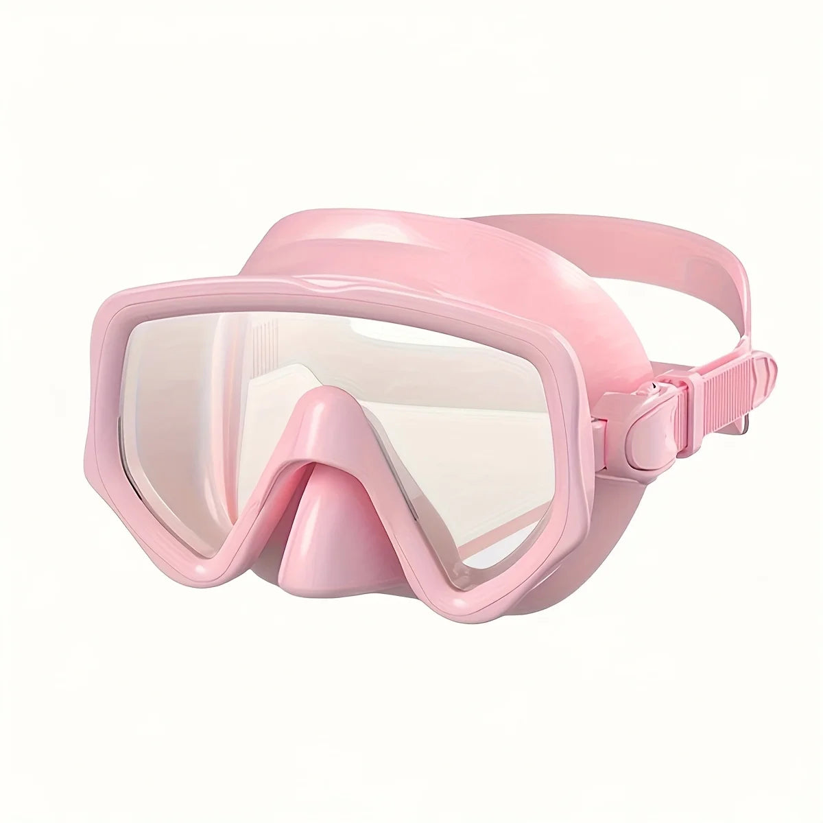 Dry Snorkel Set Diving Mask For Adults Tempered Glass Professional Panoramic Snorkeling Gear Swimming Training Snorkel Kit