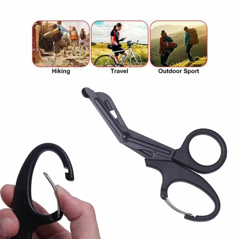 15/18.5cm Rescue First Aid EMT Trauma Bandage Shears Medical Scissors Emergrncy EDC Outdoor Gear Tactical Scissors 2026