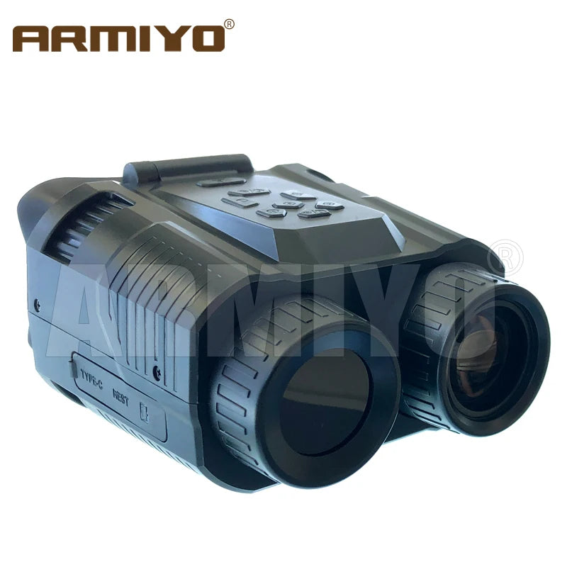 Armiyo Digital Zoom 28X Infrared Night Vision Device Video Camera Monocular 4K Handheld Wifi Scope Goggles For Outdoor Hiking