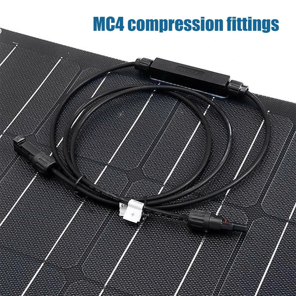 Solar panels 300W ETFE Flexible Mono Solar Panel 12V Battery Charger for Cars, Motorhomes and Rooftop Power,Boat Outdoor