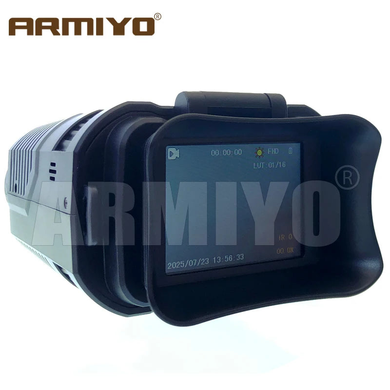 Armiyo Digital Zoom 28X Infrared Night Vision Device Video Camera Monocular 4K Handheld Wifi Scope Goggles For Outdoor Hiking