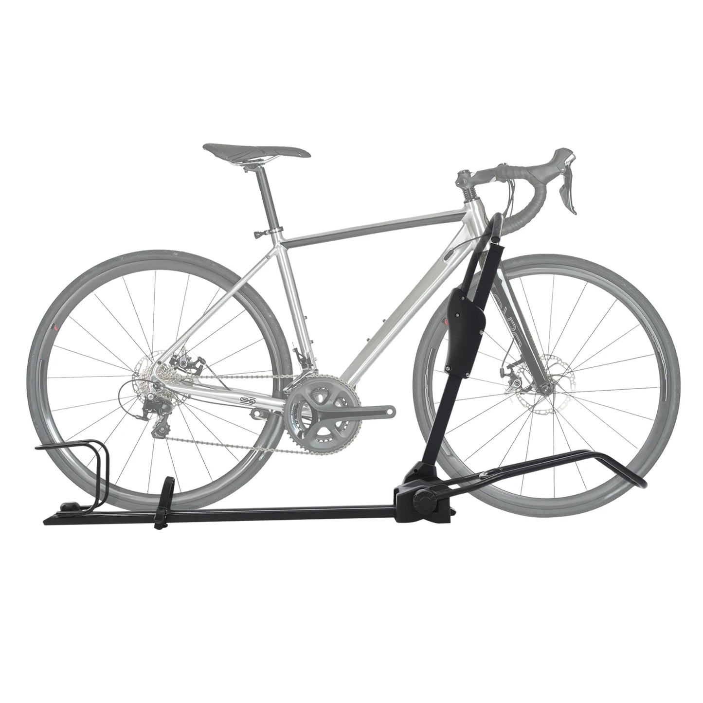 Roof Bike Rack, Foldable Upright Roof Mount Bicycle Rack with Locking Systems, Upright Rooftop Bike Rack 1 Bike Carrier for Car
