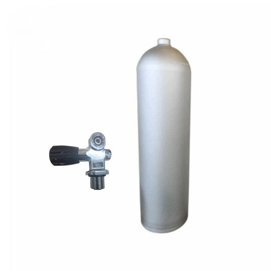 THAISTONE 12L Aluminum Diving Gas Storage Tank EU International Standard Rated Spare Oxygen Cylinder for Scuba Diving Equipment