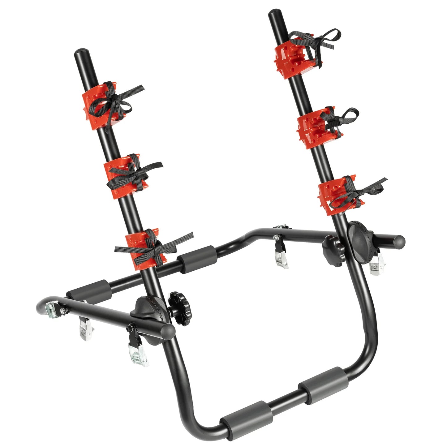 3-Bike Trunk Mount Rack, Bike Rack, Car Bike Rack for Automobile Trunks, SUVs, and Minivans