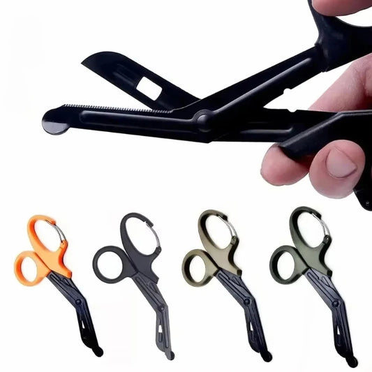 15/18.5cm Rescue First Aid EMT Trauma Bandage Shears Medical Scissors Emergrncy EDC Outdoor Gear Tactical Scissors 2026